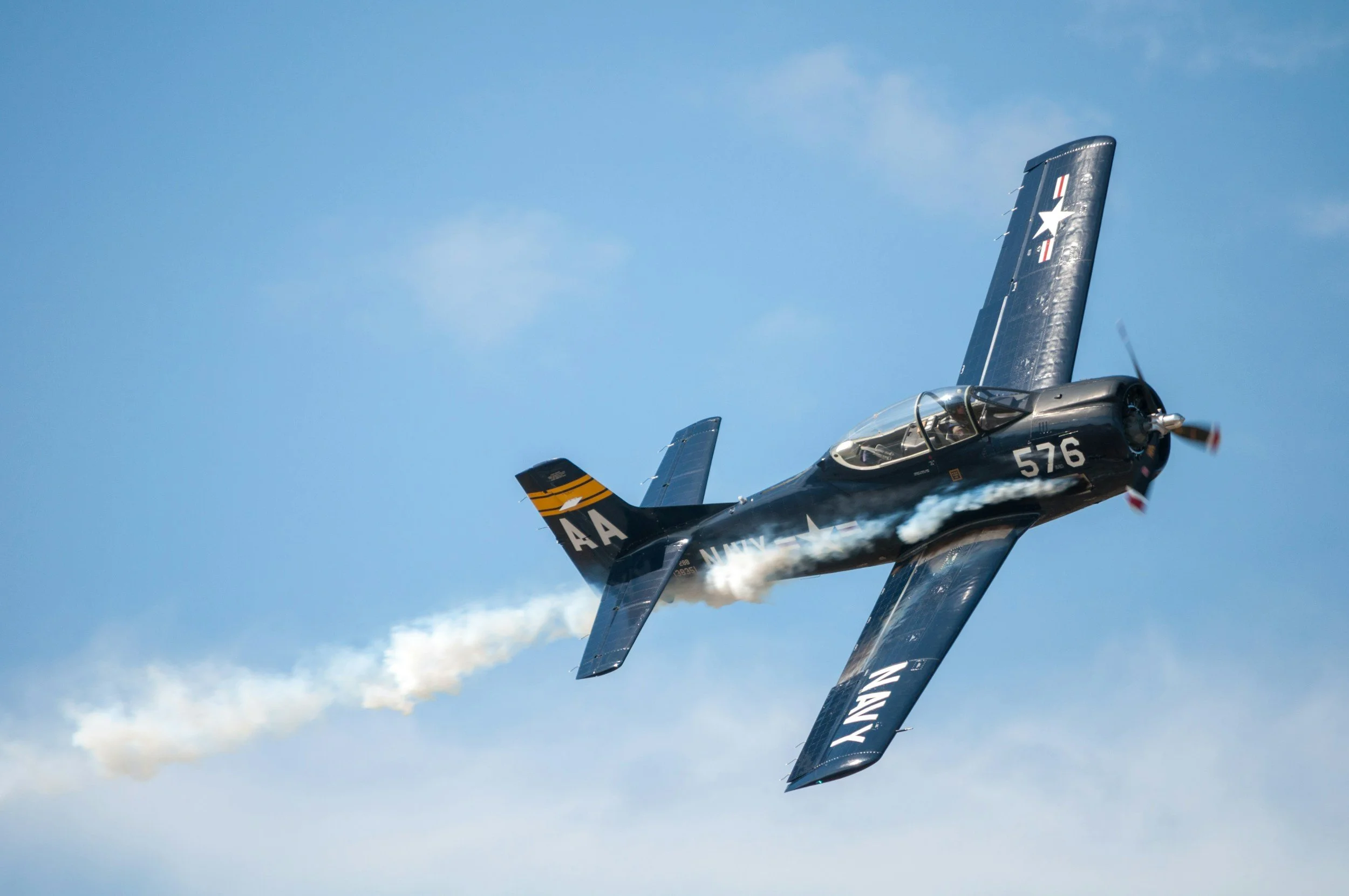 Aircraft in flight